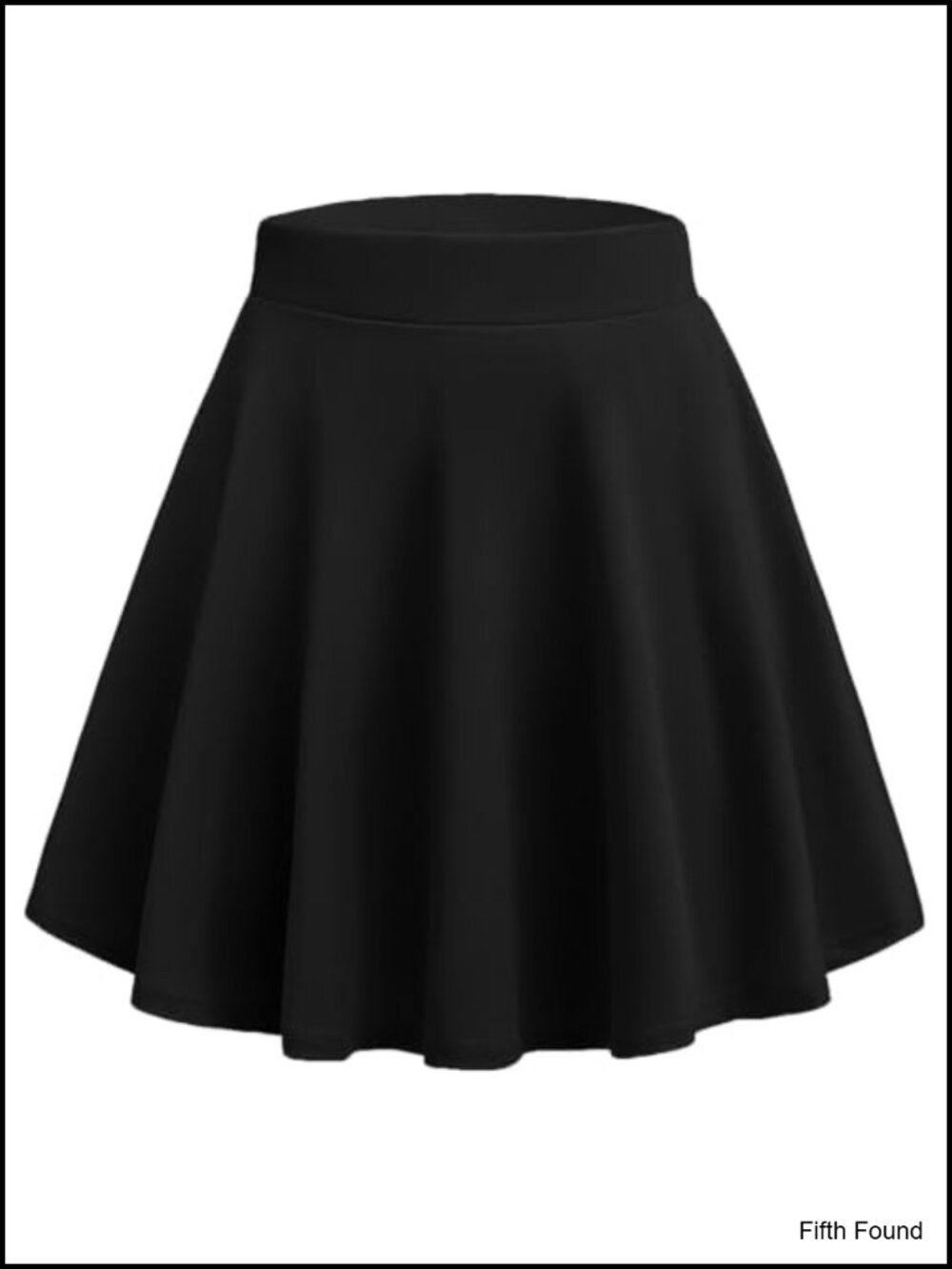 Women's Mini Skater Skirt High Waist A-Line Stretchable Party Clubwear